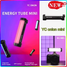 YC Onion mini RGB Energy Bar Tube Light Handheld Fill Lighting Stick APP control
