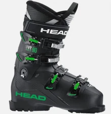 NEW HEAD Edge LYT 90 Ski Boots bk/green Men's size28.5/US 10.5