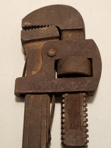 Antiker ECHTER WERT * Nr. 18 - verstellbare 18" Rohrzange 4,5 Pfund Klempner/Mechaniker - Bild 2 von 11