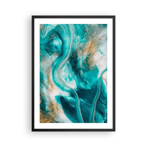 ARTTOR Wandposter 50x70cm – Meer & Welle, Kunstdruck Auf Premium-Papier, Matt