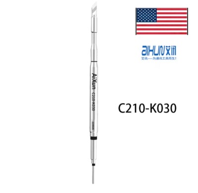 AIXUN T210 Solder Iron Tip, C210-K030 Knife Tip