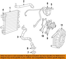 CHRYSLER OEM 07-11 Wrangler Cooling Water Pump-Water Pump Gasket 4666068AC