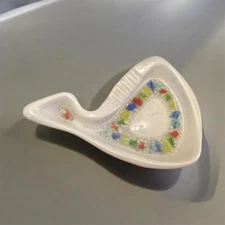 60s ashtray Jacquin California pottery Very Nice Condition 12.25”