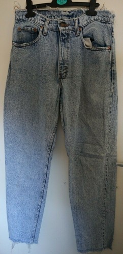 Vintage LEVI's acid wash men slim 