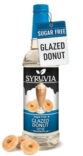 Syruvia Sugar Free Glazed Donut Syrup 25.4 fl oz, Perfect for Drinks, & More