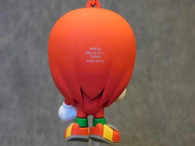 Sonic NEW * Knuckles Clip * Blind Bag Series 3 Hedgehog Key Chain