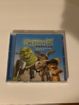 SHREK 2 Party CD (CD, 2004, Dreamworks) 6 Songs Sung By Movie Characters Sealed