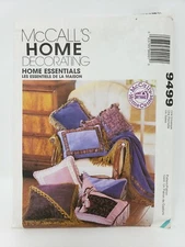 McCall's Home Decorating Accessories Pattern #9499