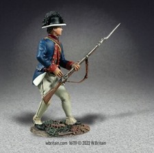W Britain - Legion of the United States Wayne  s Legion Infantryman Adv 16119
