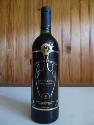 Flasche Wein aus Algerien Cuvée du Président 75 cl - 13%