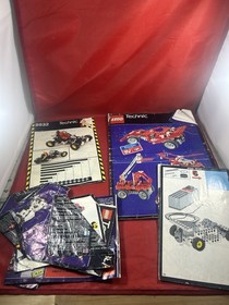 LEGO Technic Vintage Lot Boxes, Manuals, and Parts
