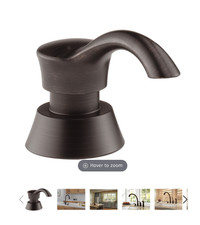 NEW Delta Soap / Lotion Dispenser In Venetian Bronze - RP50781RB