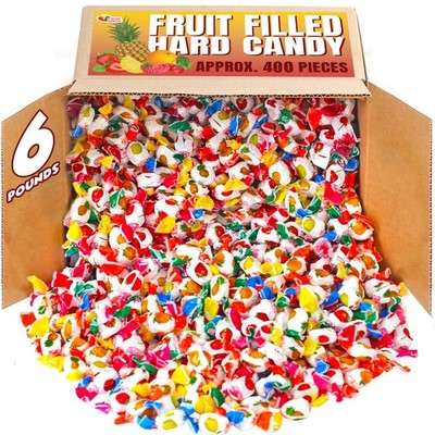 Assorted Fruit-Filled Hard Candy - 6 Pounds - Classic Bon Bons - Individually...