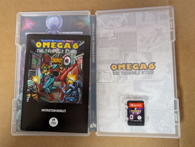 OMEGA 6: The Triangle Stars - Nintendo Switch - CIB - Limited Run Games