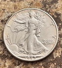 1942-P U.S. Walking Liberty Half Dollar 90% Silver Coin