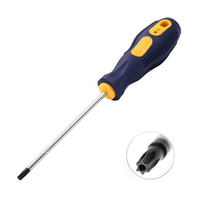 Utoolmart Torx Screwdriver, T20 Security x 100mm, Black, Copper Tone 