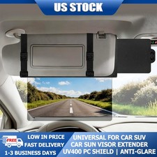 Car Sun Visor Extender Polarized Anti-glare Easy Install Universal Fit Us