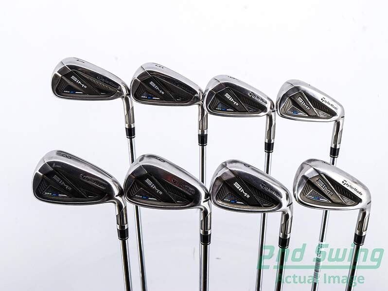 TaylorMade SIM2 MAX Iron Set 4-PW AW Graphite Stiff Right -1/4