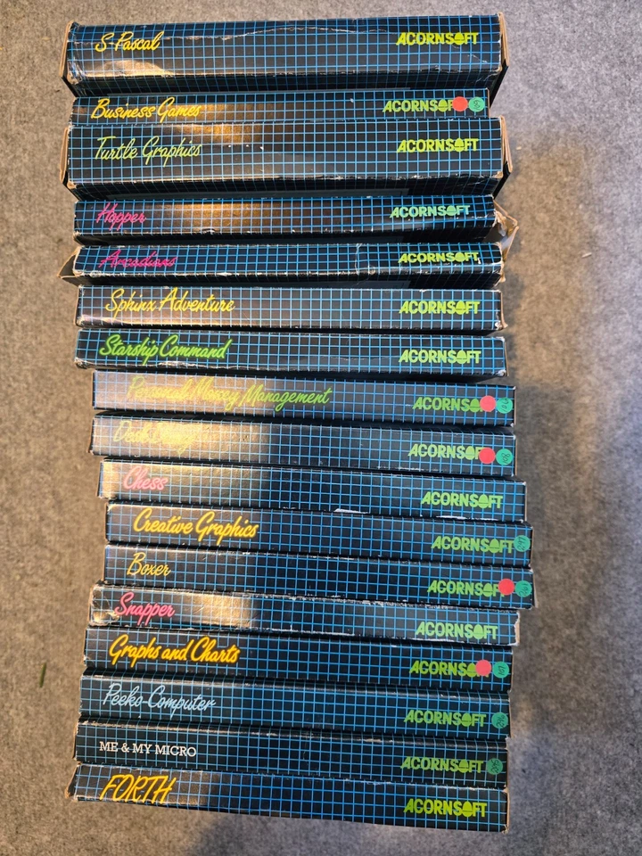 Acorn Electron Tape Software