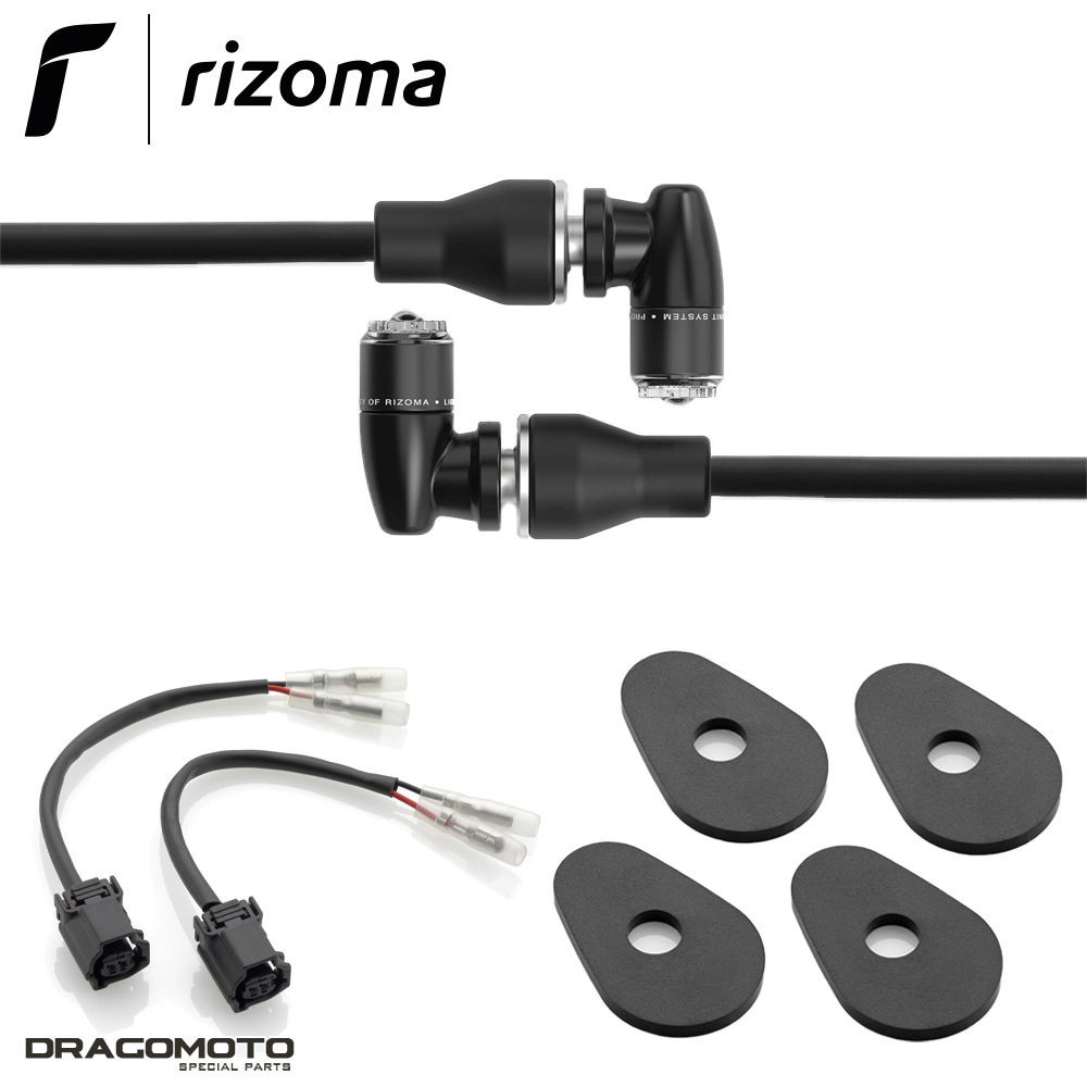 Clignotants ultra lumineux pour R1M 2016 boîtier alu
