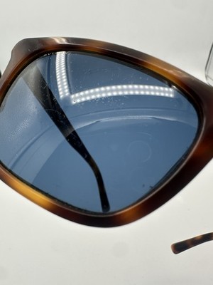 BVLGARI BV7024 5356/73 Sand Brown Horn 59.17.140 Unisex Sunglasses Blue Lens NEW BVLGARI BV7024 5356/73 Sand Brown Horn Steel 59.17.140  main image 4