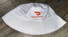 New Doordash Delivery Logo Employee RARE Bucket Hat Men's Size M/L