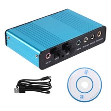 USB 2.0 Sound Card, External 6 Channel Sound Card, Optical External Audio Card1027