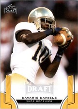2015 Leaf Draft Gold #67 DaVaris Daniels - FB