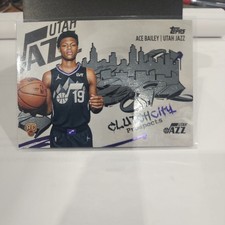2025 Topps Flagship Basketball - Ace Bailey #CC-5 Clutch City Prospect