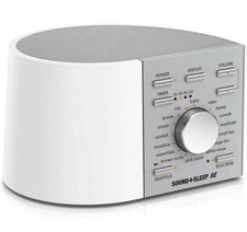 Adaptive Sound Technologies  Sleep 1 Count White/Silver Great Condition 