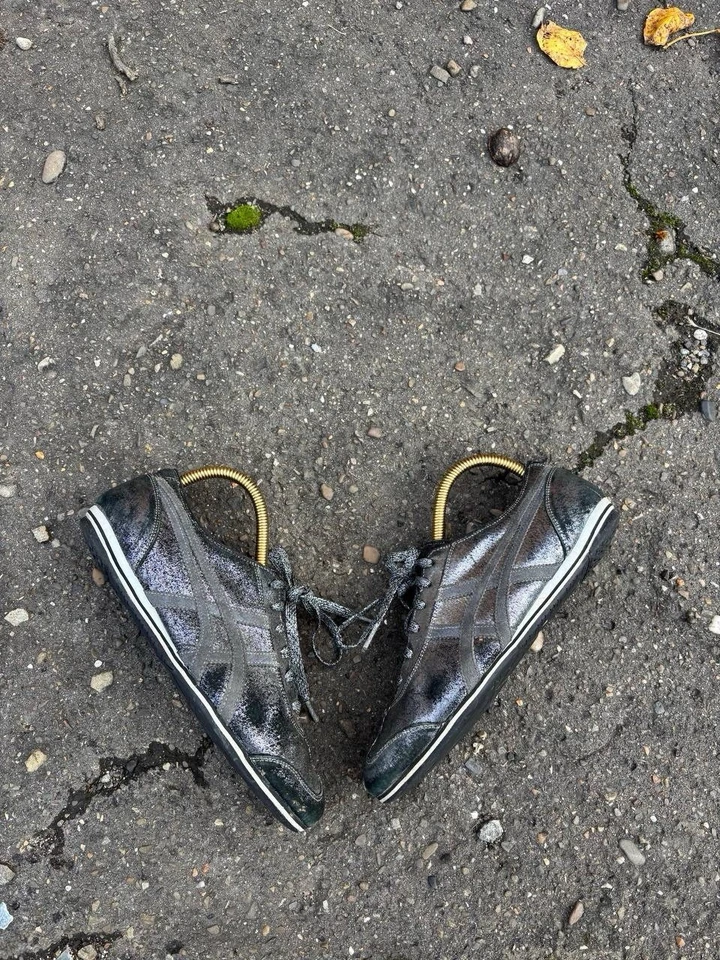 Asics Onitsuka Tiger Style Y2K Vintage Faded Avant Garde Sneakers EU 38 - Image 2 of 4