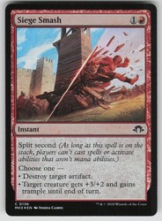 Siege Smash 136 Foil Common Modern Horizons 3 MTG