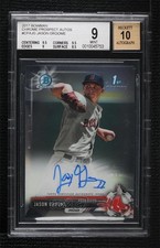 2017 Bowman Chrome Prospect Jay Groome Jason #CPA-JG BGS 9 MINT Auto u0u