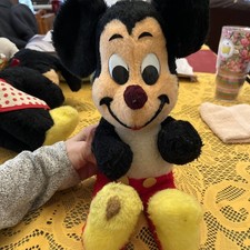 Vintage DISNEY Mickey Mouse Plush - 1980 s - 16