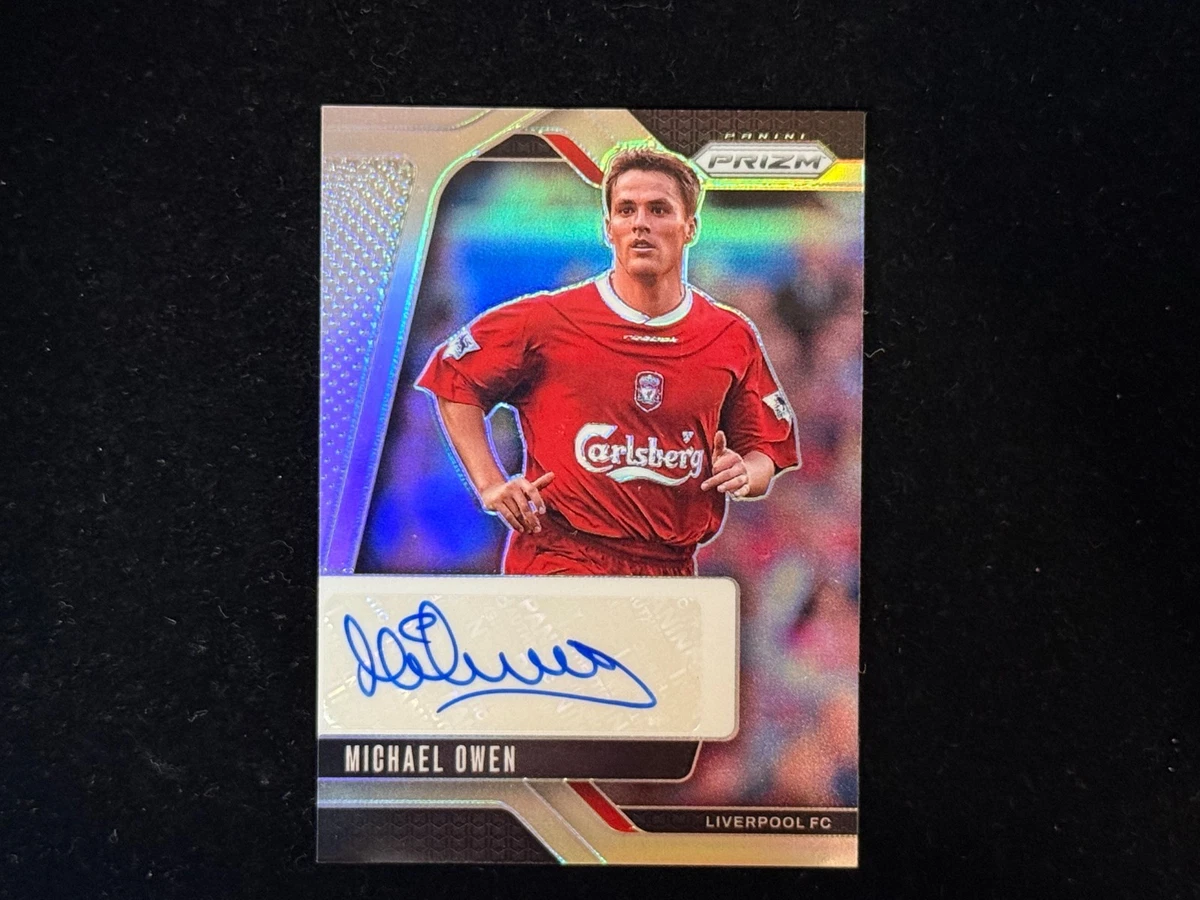 Michael Owen Autographed Soccer Sports Trading Cards & Accessories