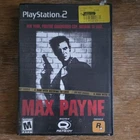 Rockstar Max Payne Sony PlayStation 2 PS2 Shooter Manual Case Reg Card M 2001