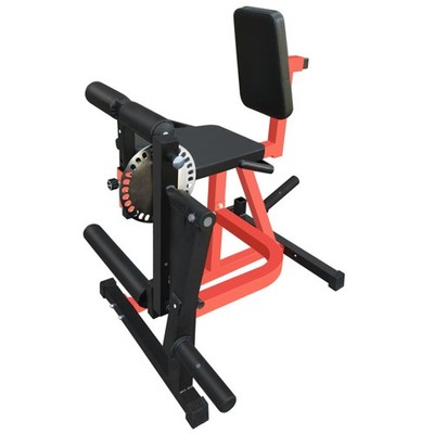 Adjustable Leg Extension and Curl Machine Leg Rotary Extension Machine Black+Red