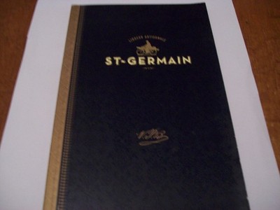 St. Germain Story Liqueur Artisanale/ Cocktail Recipes (2007)