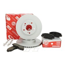 Bremsscheiben + Bremsbeläge vorne für HONDA CR-V II (RD_)
