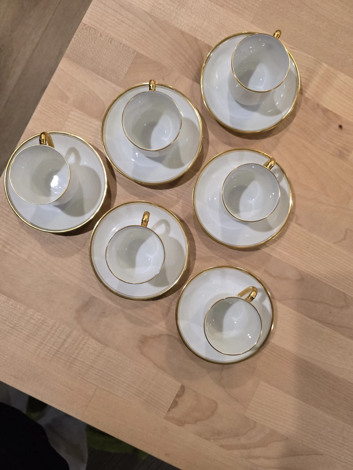 Haviland Limoges Demitasse Cup and Saucer - Thumbnail 3