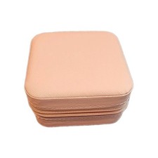 Mini Jewelry Travel Case Small Organizer Portable - Pink