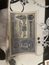 5 Mark 1917 Reichsschuldenverwaltung &ndash; Deutsches Kaiserreich Original Geldschein
