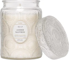   Amber Saffron | Classic Design Collection | 18 oz | 80-Hour Burn Time 