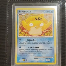 Psyduck 87/127 Platinum (2009) English Common Basic 60 HP Regular Unlimited on eBay