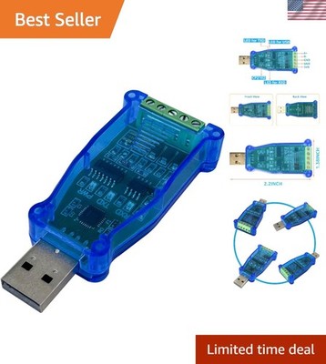 User-Friendly USB to RS485 Adapter by Silicon Labs - 1- Support Included