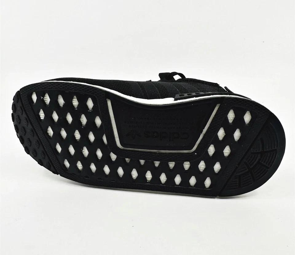 Adidas NMD R1 EL I Core Black White Toddler Athletic Sneaker H02345 Size 5K NIB - image 3 of 4