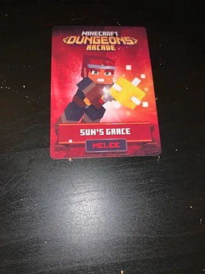 Minecraft Dungeons Arcade Cards Series 3 ( Non-Foil) w/ Hidden Depths