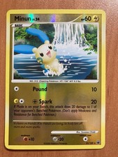 Minun 25/100 Majestic Dawn Reverse Holo Rare Pokemon card  LP Fast Shipping on eBay