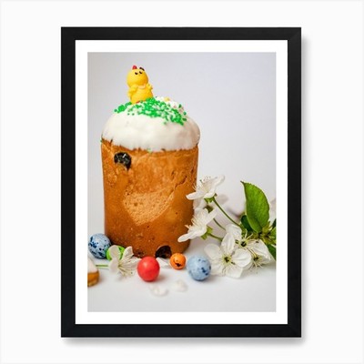 Easter Bunny 95 Art Print Framed Wall Art Poster Canvas Print Picture