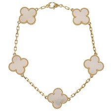 Van Cleef & Arpels Alhambra Bracelet Mother o...